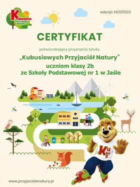 Artykuł: Certyfikowani Przyjaciele Natury! - Zdjęcie 34686