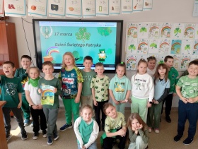 Artykuł: Dzień Świętego Patryka w klasie 1  - Zdjęcie 65134