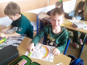 Artykuł: Dzień Świętego Patryka w klasie 1  - Zdjęcie 65133