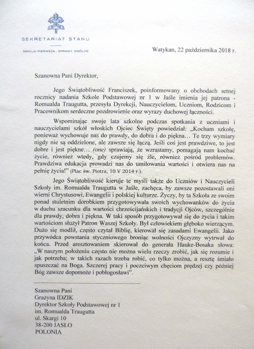 Artykuł: Jubileusz stulecia nadania szkole imienia patrona - Zdjęcie 12102