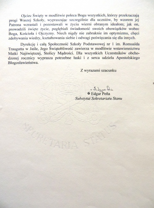 Artykuł: Jubileusz stulecia nadania szkole imienia patrona - Zdjęcie 12103