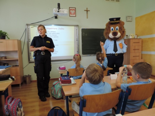 Artykuł: Lekcja bezpieczeństwa z inspektorem Jaśkiem - Zdjęcie 16831
