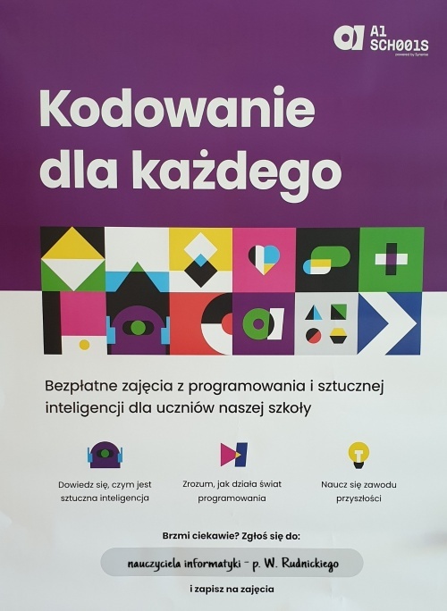 Artykuł: Szkoła Podstawowa nr 1 nowatorsko inwestuje w edukację w zakresie AI. - Zdjęcie 18321