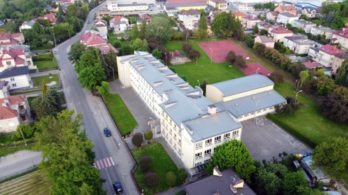 Artykuł: SP1 Jasło z lotu ptaka - Zdjęcie 27203