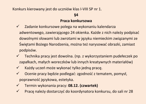 Artykuł: Szkolny konkurs na najpiękniejszy kalendarz adwentowy - Zdjęcie 37623