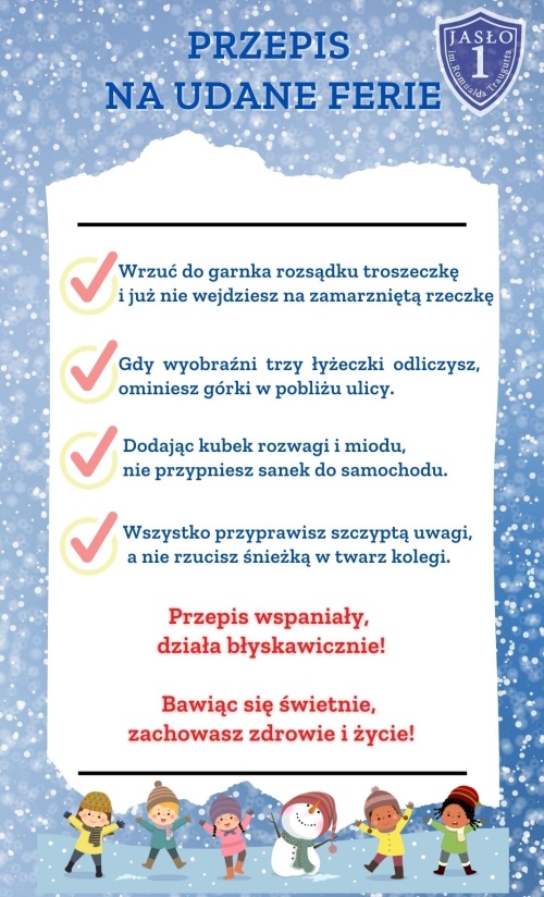 Artykuł: Bezpiecznych ferii! - Zdjęcie 39771