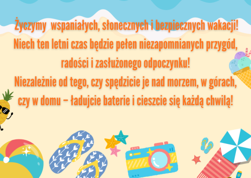 Artykuł: Wypoczywajcie i.......widzimy się we wrześniu! - Zdjęcie 67631