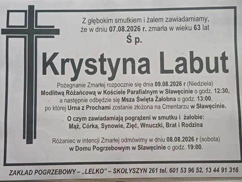 Artykuł: Z ogromnym żalem zawiadamiamy - Zdjęcie 67861