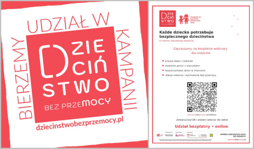 Artykuł: Nasza szkoła po raz trzeci w Ogólnopolskiej Kampanii „Dzieciństwo bez Przemocy” - Zdjęcie 68901